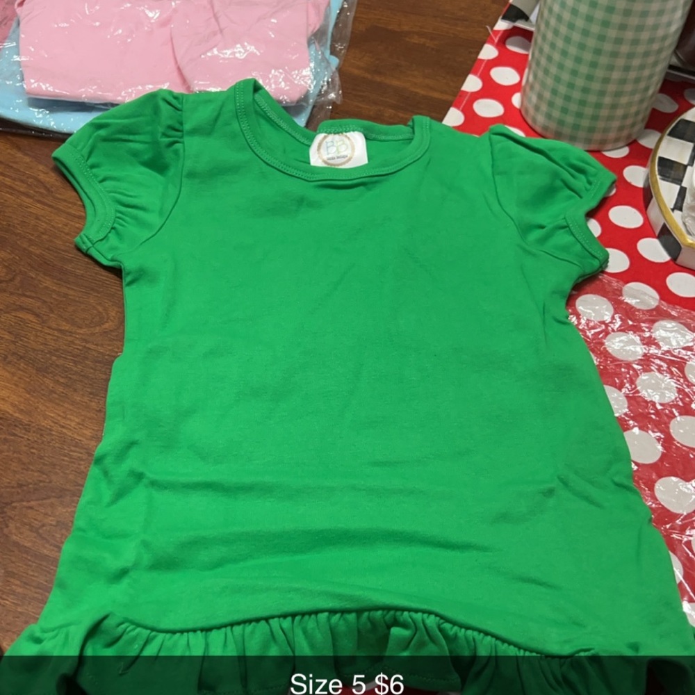 Lot of blanks shirts